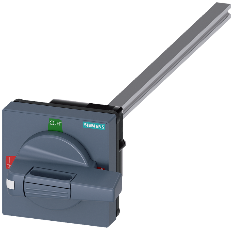 SIEMENS 8UD11312AE21 Standard door-coupling rotary operating mechanism with tolerance compensation size 75x75, shaft 8x 8