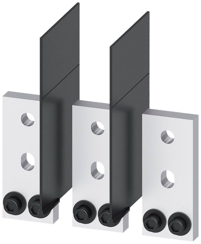 SIEMENS 3VA96030QB00 Front bus connectors extended, 3 units, accessory for: 3VA15/25 1000