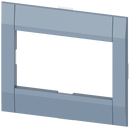 SIEMENS 3VA90330SB10 cover frame 76.2x 45.65mm (WxH) accessory for: circuit breaker 3-pole without TMTU access 3VA5 125 front mounted rotary operator 3VA9157-0EK.. for ...