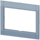 SIEMENS 3VA91430SB10 cover frame 104.6x 70.7mm (WxH) accessory for: circuit breaker 3-pole without ETU access 3VA6 150/250 and 3VA5 250 front mounted rotary operator 3V...