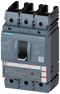 SIEMENS 3VA5220-5EC31-0AA0 Circuit breaker 3VA5 UL frame 250 breaking capacity class M 35 kA @ 480 V 3-pole