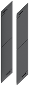 SIEMENS 3VA92720WA00 Phase barriers, 2 units, accessories for: 3VA6 150/250 3VA5 250