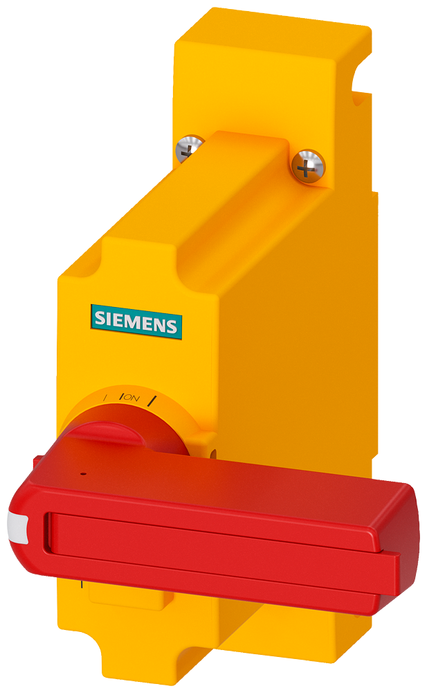 SIEMENS 3KF91012AA00 Accessories for 3KF size 1 direct op. mech.. red/yellow lockable in OFF position