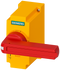 SIEMENS 3KF92012AA00 Accessories for 3KF size 2 direct op. mech.. red/yellow lockable in OFF position