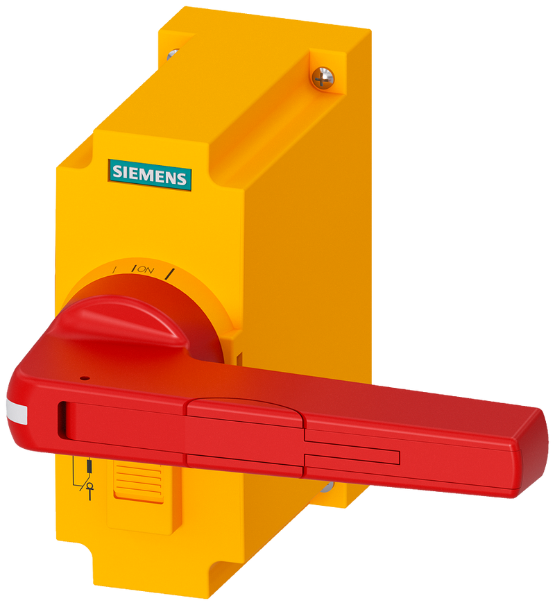 SIEMENS 3KF94012AA00 Accessories for 3KF size 4 direct op. mech.. red/yellow lockable in OFF position