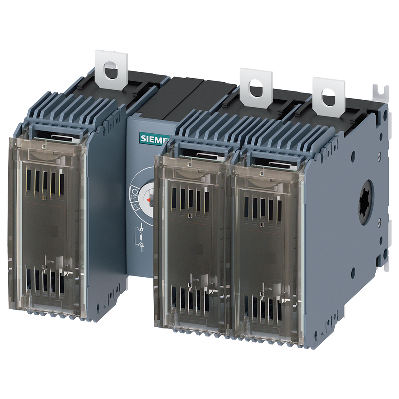 SIEMENS 3KF23160MF11 Switch disconnector with fuse 160 A, size 2, 3-pole for LV HRC fuse size 000
