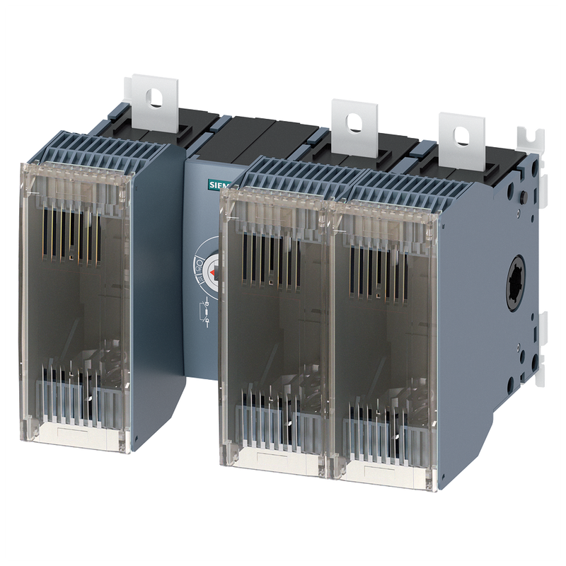 SIEMENS 3KF43400MF11 Switch disconnector with fuse 400 A, size 4, 3-pole for LV HRC fuse size 1
