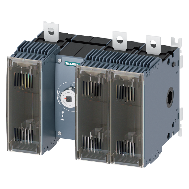 SIEMENS 3KF33250MF11 Switch disconnector with fuse 250 A, size 3, 3-pole for LV HRC fuse size 0