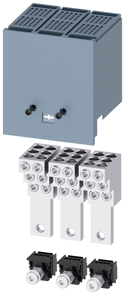 SIEMENS 3VA91330JF60 Circular conductor terminal, 6 wires, 3 units, accessories for: 3VA5 125