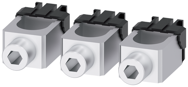 SIEMENS 3VA92330JB12 Circular conductor terminal, 3 units, accessories for: 3VA5 250