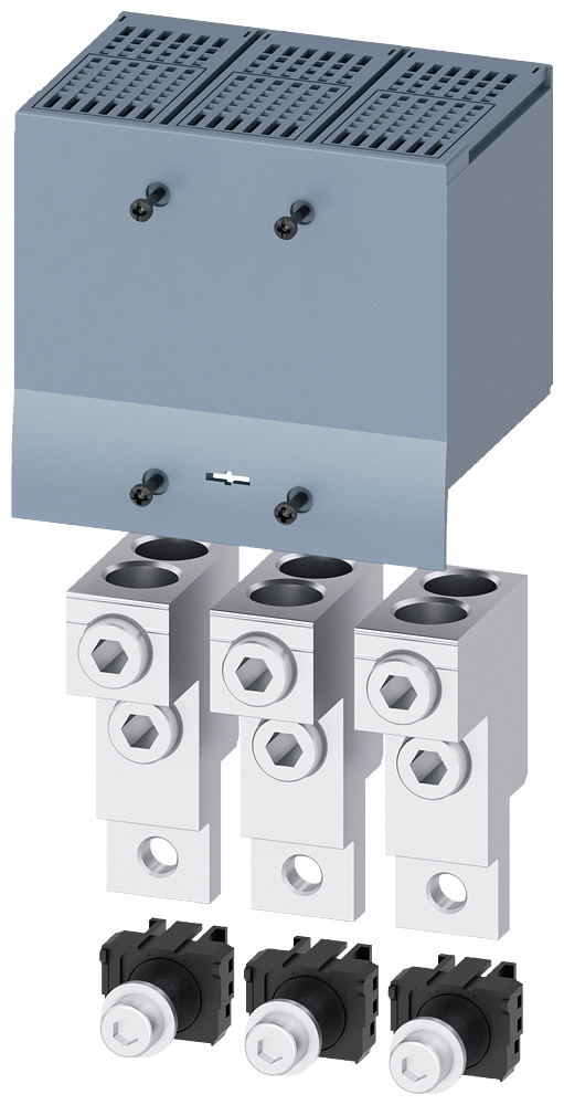 SIEMENS 3VA92330JJ22 Circular conductor terminal, 2 cables, 3 units, accessory for: 3VA5 250