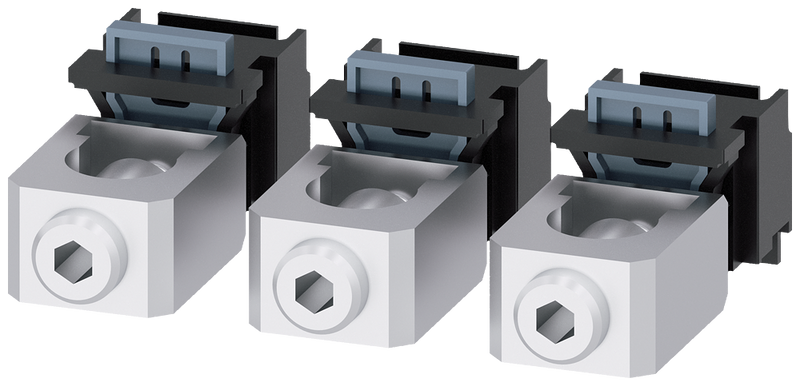 SIEMENS 3VA91330JD11 Circular conductor terminal, CU 3 units, accessory for: 3VA4/5 125