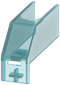 SIEMENS 3LD93412A Terminal cover, for 1-pole, accessory for 3LD3 switch disconnectors