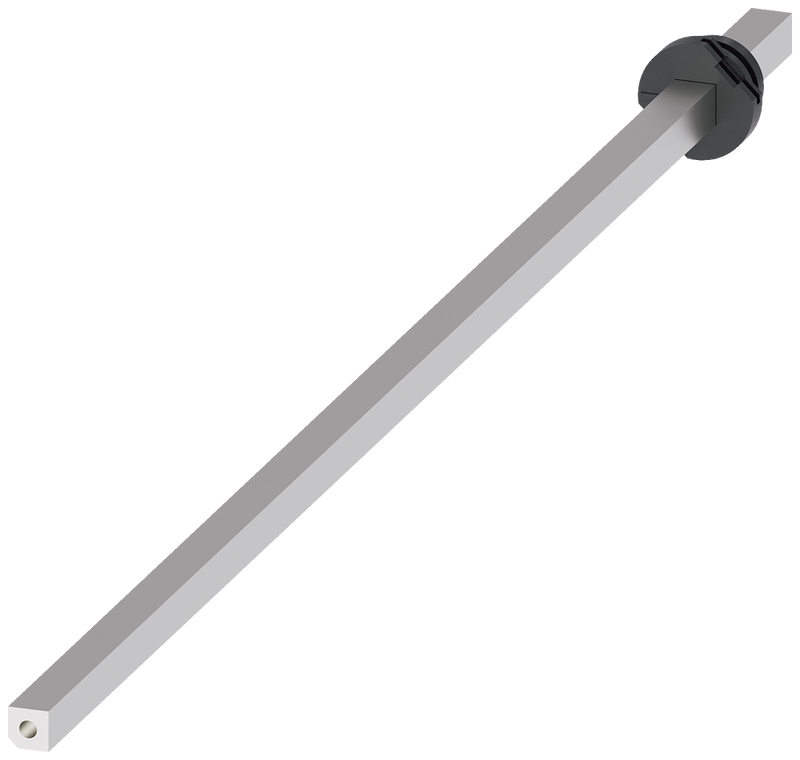 SIEMENS 3LD93451C Shaft, 600 mm, 6 x 6 mm, accessory for 3LD3 switch disconnector