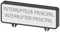 SIEMENS 3LD93462A Additional label, FR/ES Interrupteur General/ Interruptor Principal (10 units