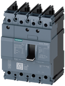 SIEMENS 3VA5160-5ED41-0AA0 Circuit breaker 3VA5 UL frame 125 breaking capacity class M 35 kA @ 480 V 4-pole