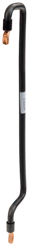 SIEMENS 5ST3791-2 Series connector, 16 mm2, 200 mm, 1-pole for NF distribution board black