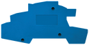 SIEMENS 8WH9003-1SA00 ALPHA, cover, for N conductor isolating terminals, terminal size 4 mm2, W: 2 mm, blue