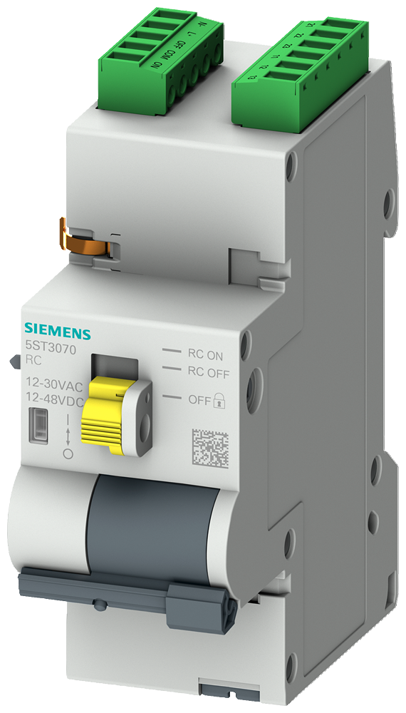 SIEMENS 5ST3070 Remote operating mechanism power ext. req. For CB, RCCB, RC blocks, RCBO