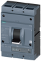 SIEMENS 3VA2580-7MN32-0AA0 circuit breaker 3VA2 IEC frame 1000 breaking capacity class C Icu=110kA @ 415V 3-pole, motor protection ETU350M, LSI, In=800A overload protection I...
