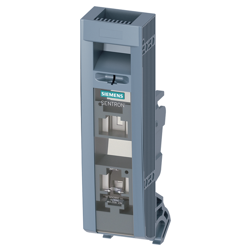 SIEMENS 3NP19411GA00 Standard fuse carrier, without fuse monitoring, for size NH1 1-pole
