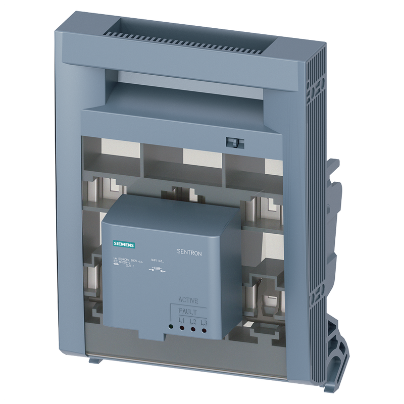 SIEMENS 3NP19431GB42 Fuse carrier with EFM15, for size NH1 3-pole, 190 - 690 V AC (L-N) accessory