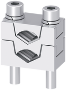 SIEMENS 3NP19511BB20 Prism terminal double 2x 70 - 120 mm2, for size NH2 1-pole