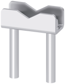 SIEMENS 3NP19611BA00 Saddle terminal 150 - 300 mm2, for size NH3 1-pole with screw connection