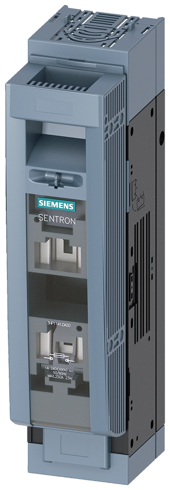 SIEMENS 3NP11411DA20 SENTRON, 3NP1 fuse switch disconnector, 1-pole, NH1, 250 A