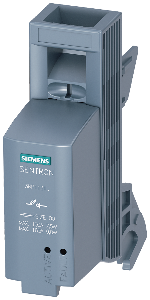 SIEMENS 3NP19211GB43 Fuse carrier with EFM15, for size NH000 1-pole, 24 - 230 V AC / 24 - 250 V DC