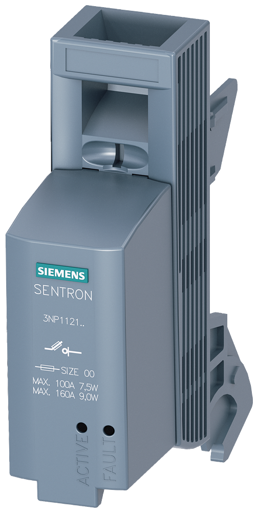 SIEMENS 3NP19211GB44 Fuse carrier with EFM15, for size NH000 1-pole, 120 - 440 V DC, accessory