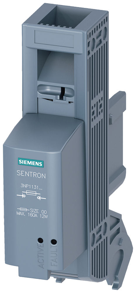 SIEMENS 3NP19311GB43 Fuse carrier with EFM15, for size NH00 1-pole, 24 - 230 V AC / 24 - 250 V DC