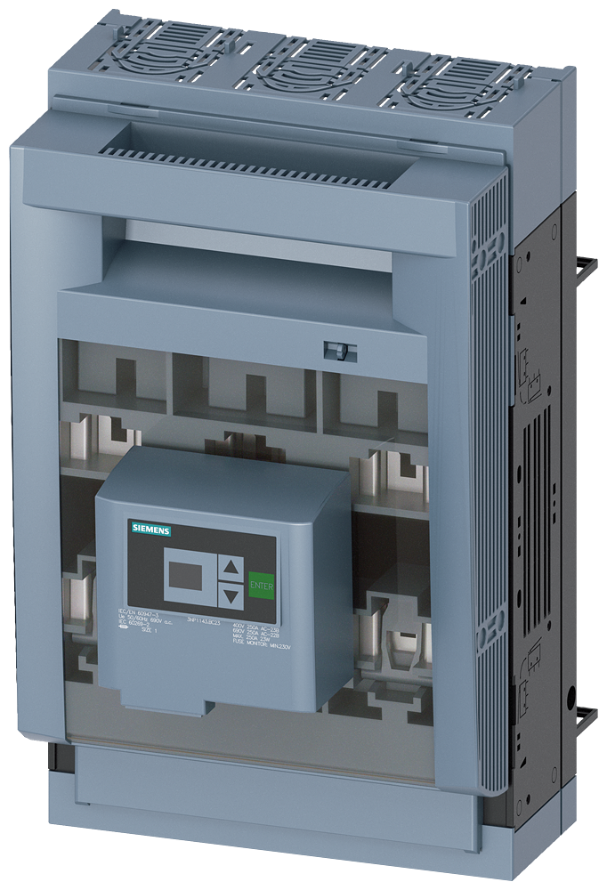 SIEMENS 3NP11431BC23 SENTRON, 3NP1 fuse switch disconnector, 3-pole, NH1, 250 A