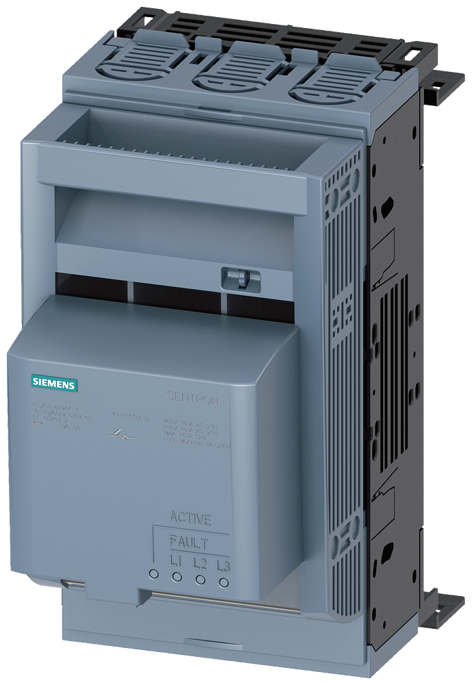 SIEMENS 3NP11331BC12 SENTRON, 3NP1 fuse switch disconnector, 3-pole, NH00, 160 A