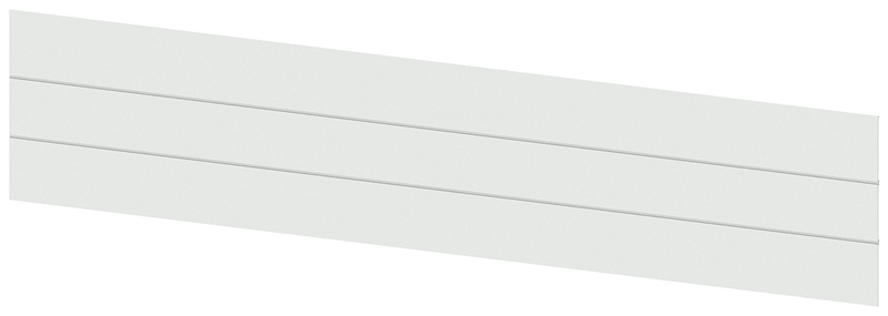 SIEMENS 8US1922-2UA01 Busbar system, accessories Busbar center-to-center spacing 60 mm Bottom pan Length 1100 mm with large clearances with large creepage distances acco...
