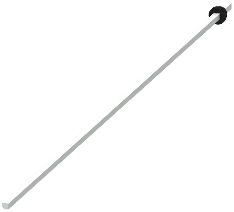 SIEMENS 3LD92052C Shaft set, for rotary operating mechanism, shaft 6 x 6 mm, length 600 mm, accessory