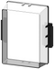 SIEMENS 3WL91110AP020AA0 Plexiglass cover IP55, transparent for mounting on control cabinet door