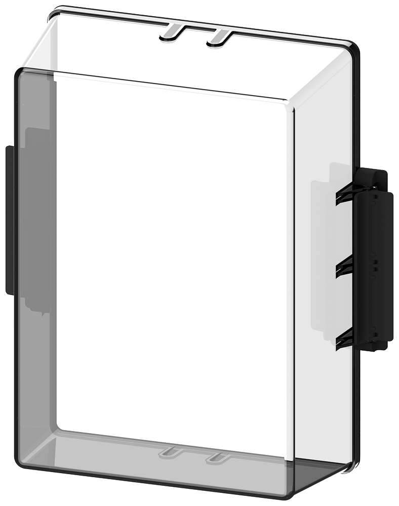 SIEMENS 3WL91110AP020AA0 Plexiglass cover IP55, transparent for mounting on control cabinet door