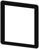 SIEMENS 3WL91110AP010AA0 Door sealing frame IP41 for installation in control cabinet door