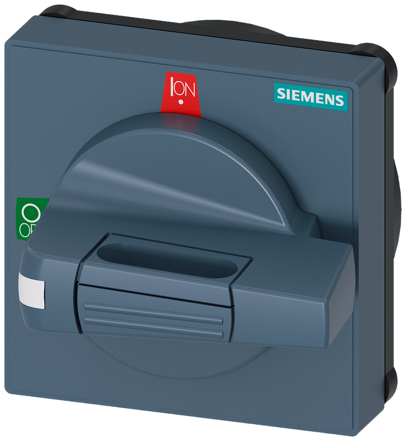 SIEMENS 8UD17312AF01 Handle with masking plate standard, size 75x 75, for shaft 8x 8, Test-0-I