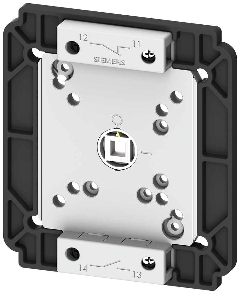 SIEMENS 3LD92405D Auxiliary switch, 1 NO+1 NC, 20-150 ms leading, for four-hole/front mounting