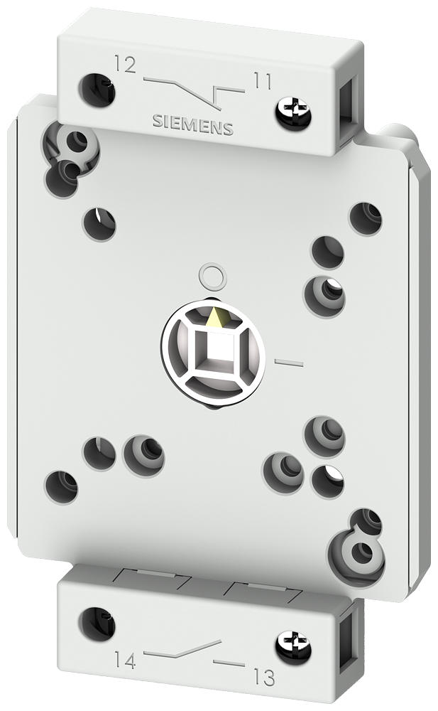 SIEMENS 3LD92805DF Auxiliary switch, 1 NO+1 NC, 20-150 ms leading, with gold-plated contacts