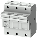 SIEMENS 3NW7131 SENTRON, cylindrical fuse holder, 14 x 51 mm, 3-pole, In: 50 A, Un AC: 690 V