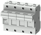SIEMENS 3NW7161 SENTRON, cylindrical fuse holder, 14 x 51 mm, 3P+N, In: 50 A, Un AC: 690 V