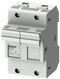 SIEMENS 3NW7122 SENTRON, cylindrical fuse holder, 14 x 51 mm, 2-pole, In: 50 A, Un AC: 690 V