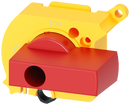 SIEMENS 3LD92873C Supplementary handle for door mounted rotary operator, red/yellow,  30 A up to 60 A, accessory