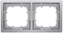 SIEMENS 5TG1322-1 DELTA style platinum metallic frame, double