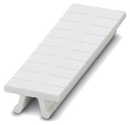 SIEMENS 8WH8120-0XA05 Labeling plates 3.5 mm, front, longitudinal, customer-specific inscription