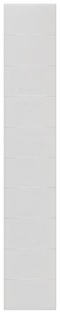 SIEMENS 8WH8140-3XA05 Labeling plate, front, width: 6.2 mm, snap-on mounting, white, 4 mm2