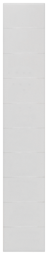SIEMENS 8WH8140-3XA05 Labeling plate, front, width: 6.2 mm, snap-on mounting, white, 4 mm2
